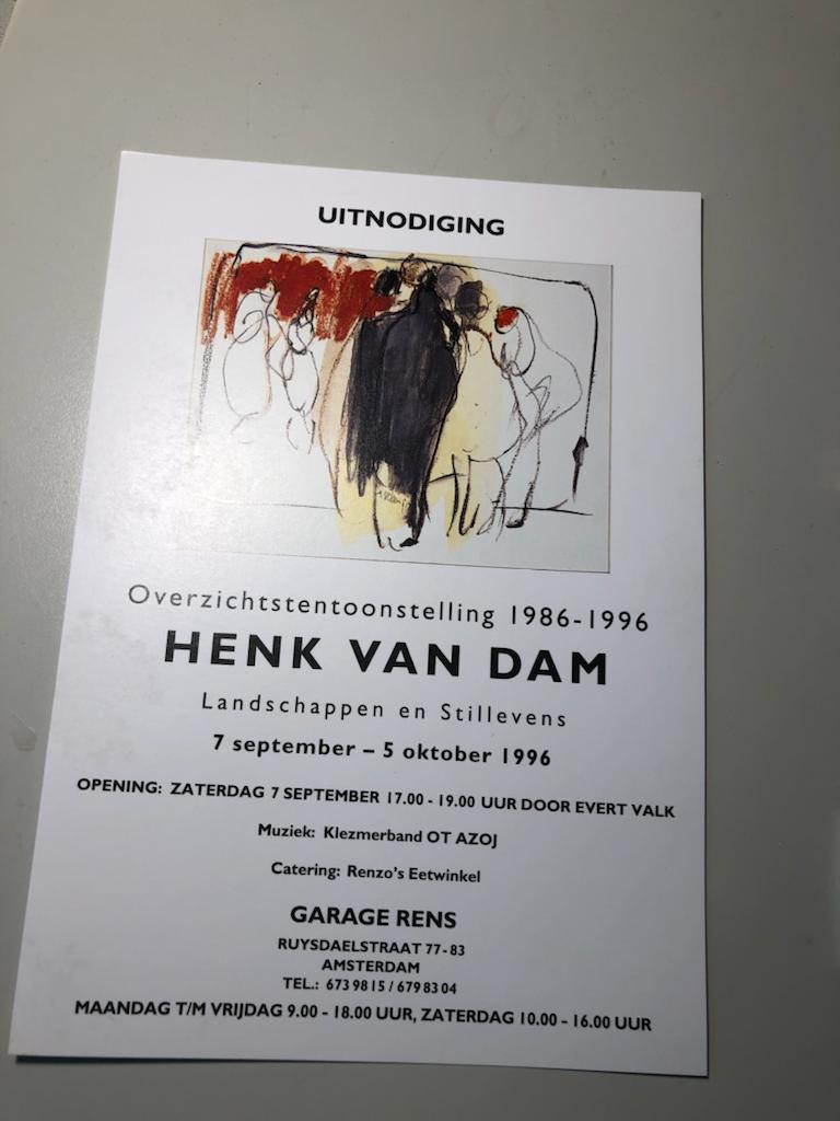 publicatie Henk van Dam art kunstenaar schilder